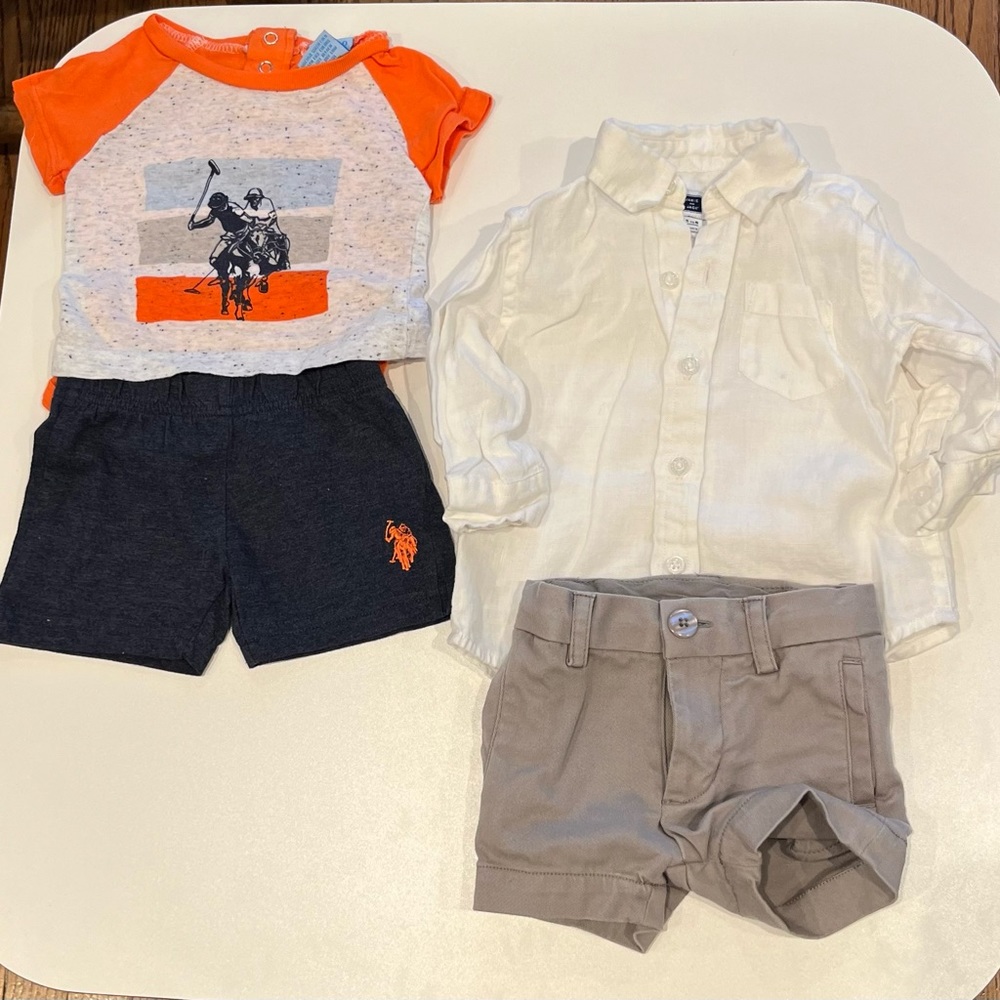 Baby Boy Preppy Bundle - Size 3-6 Months